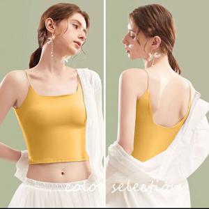 민소매티 131000051 캡내장깊은등끈나시 헬스 끈나시 품절임