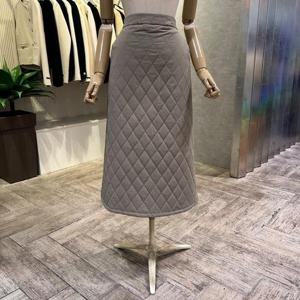 [ab.f.z]AOZ1HS35A_퀼팅 패딩 백 밴딩 롱 스커트