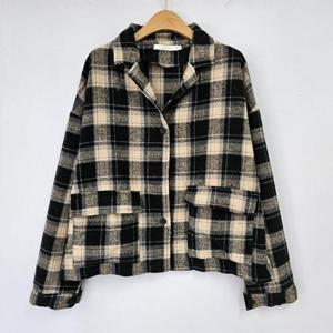 아이우먼 스퀘어체크카라남방자켓 NRT276M411 빅사이즈