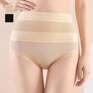 허릿살 뱃살 커버 신축성 좋은 시스루 보정 여성 팬티