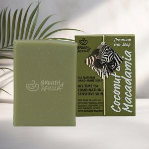 브레스오브아프리카 그린 마카다미아 중성/복합성용 천연비누