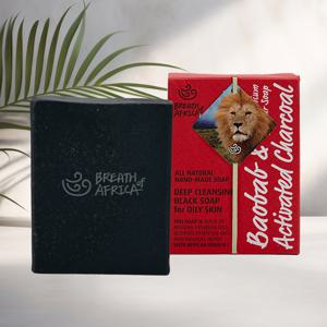 브레스오브아프리카 레드 바오밥 딥클렌징/지성용 천연비누
