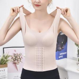 뱃살 코르셋 나시 탈부창 뽕 내장 브라 겸 민소매