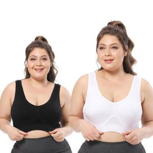 무봉제 빅사이즈 브래지어 브라렛 와이어리스 숏탑