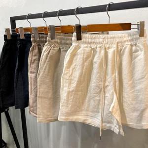 바이오 린넨 워싱 카브라 숏 팬츠[5Cor]