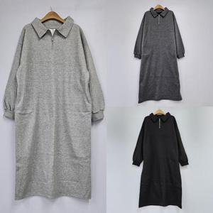 위쉬몰 EM 하우카라지퍼넥원피스(T372H412) 빅사이즈