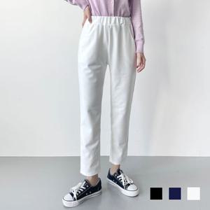 밴딩 페드린 슬림 일자 팬츠 SD221219 겨울 바지