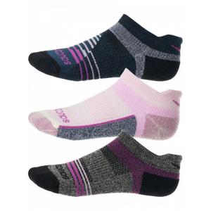 써코니 인페르노 메리노 울 노쇼 탭 삭스 3Pk 핑크 S34100-680