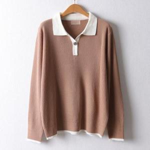 아이우먼 모던원버튼카라티셔츠 RMF863M412 빅사이즈