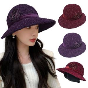 국산 귀달이 벙거지 안감전체누빔 무지개부클 모자