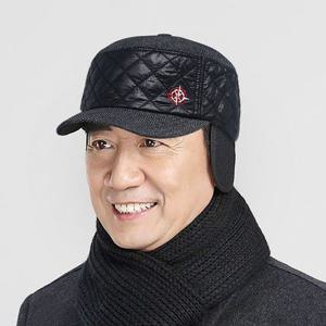 겨울 모직 귀달이 누빔패딩 안감 기모 에이스타 모자