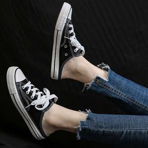 직장인 캐주얼화 뮬운동화 패브릭 스니커즈 예쁜 신발