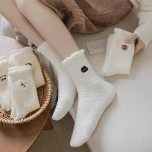 캐릭터 겨울양말 털양말 수면양말 기모양말 중목양말