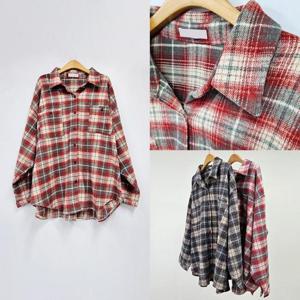 위쉬몰 LY 지디라운지체크카라남방(T438H412) 빅사이즈