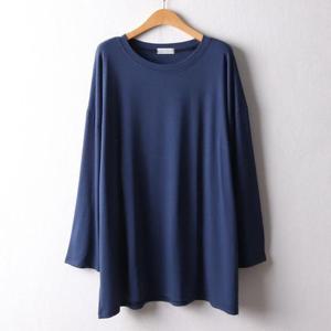 아이우먼 라운드기모실키긴팔티 RAF956M412 빅사이즈