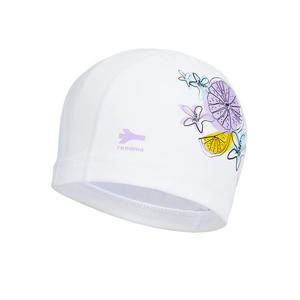 [레노마수영복]성인 후르츠 플라워 PU 수영모자RC2E011_WH