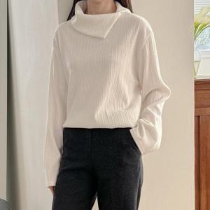 빅사이즈플리츠티 T423L412 포크루즈사이드폴라티 GO