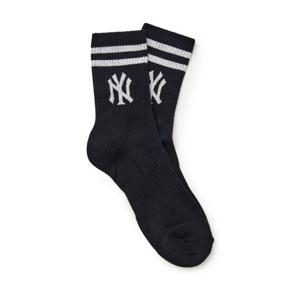 MLB (3ASOMS35N-50BKS) 빅로고 스트라이프 장목양말