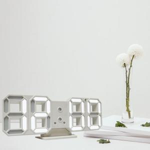 3D SIMPLE LED시계 무소음 알람시계 인테리어