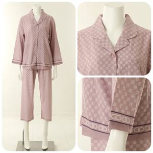 [비너스]블랙라벨 깃털잠옷 살랑살랑 가볍고 편한 착용감 여성파자마 VPA4541W