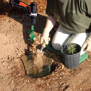 스파이럴드릴 정원 나선형 전동 가드닝 나무 구멍 홀