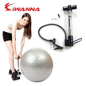 바이크펌프 i워너713 대용량 펌프 자전거 짐볼 소사이즈