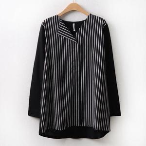 아이우먼 모던초이스블라우스 MN6759M501 빅사이즈