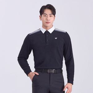 남자상의 다운블로우 DBFWTBK 6104M FW골프어깨배색카라티셔츠