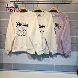 유솔대동백화점 DP01 여아 에센셜 맨투맨 ULMA25151