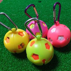 골프티 홀인원 실리콘 골프볼주머니1P 색상랜덤