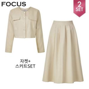[포커스]포커스 솔리드트위드자켓+플레어스커트SET_VF5S1JK1011