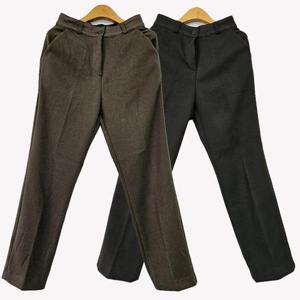 빅사이즈정장바지 T570L412 심플스판부츠컷슬랙스 CA