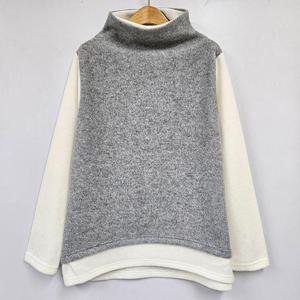 아이우먼 도토리배색베스트폴라티 NBT580M412 빅사이즈