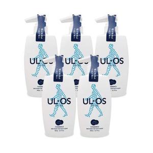 우르오스 스킨 워시 무향 500ml 남성 올인원 바디워시 5개 Ss