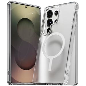 갤럭시 S25 울트라 플러스 맥세이프 마그네틱 M 에어클로 베이직 매트 클리어 케이스