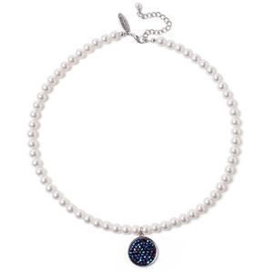 ns4048 블루록 오스트리아정품  6mm진주 목걸이