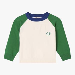 [밀리밤]소매배색스웨터풀오버(MLKA25SY1)