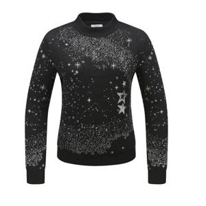 [링스골프][24FW] 여성 방풍후드 스웨터  L21D4SR258_BK_CC