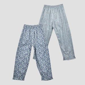 (평화)플라워나염 프린트 60수 아사면 파자마