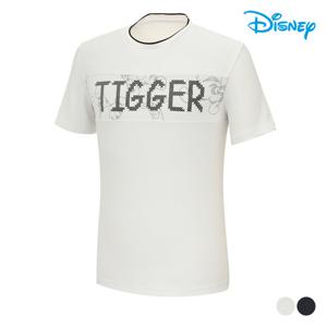 [디즈니골프]남성 바스트 포인트 쿨링 반팔 라운드 티셔츠 DM2MTR045