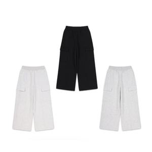 [탑텐키즈]여아) 더블니트 카고 와이드 스웨트팬츠 MKF1PT2202