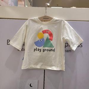 해피랜드 HC23 두들 7부 티셔츠 H23-23307