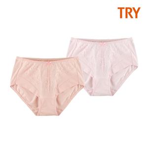 [트라이] 여성 저자극 삼각 팬티 2종 택1