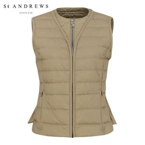 [세인트앤드류스] 여성 레이어드 프릴 집업 베스트