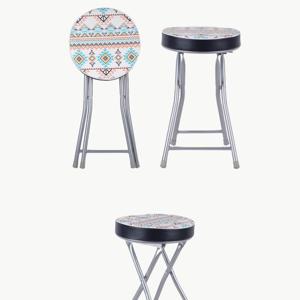 등받이의자 원형 접이식 간이 의자 폴딩 가벼운 철재 강당 행사