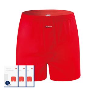 BYC 순면 60수 레드 행운 트렁크 팬티 1P+1P+1P NHB4042