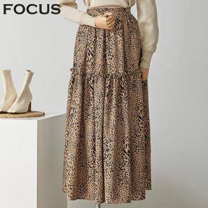 [포커스] 호피밴딩스커트(FF2I7SK0195)