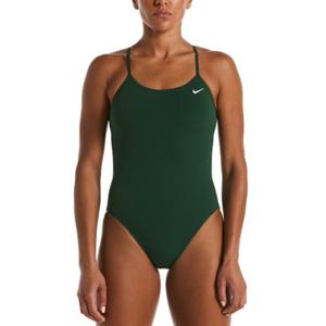 나이키스윔 NESSA018-371 앤서 솔리드 컷아웃 자수 앤 하이컷 골지 그린 - 여성 수영복