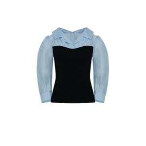 [린(의류)]블라우스 배색 풀오버LGPOPC9900