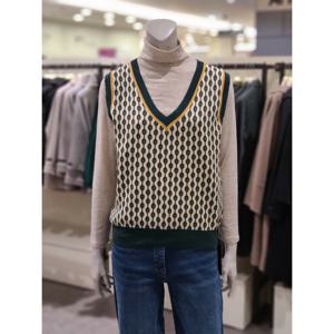 [트리아나] 소고 브이넥 니트조끼AJ1VA02